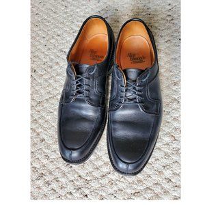ALLEN EDMONDS Black Leather Norse Split Toe Oxford